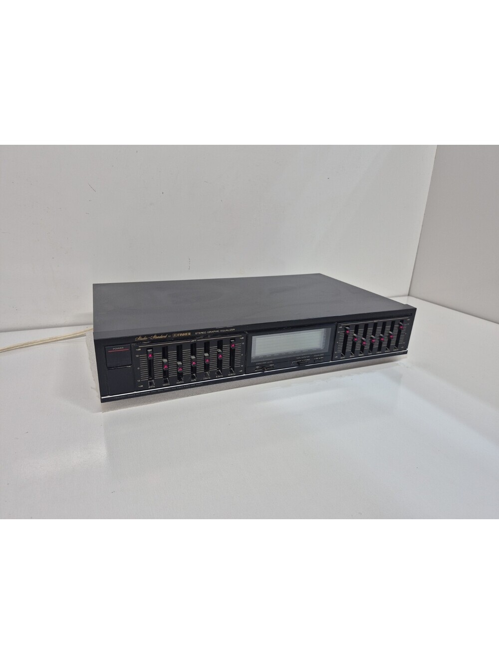 Vintage Fisher Studio Standard EQ-889 Stereo Graphic Equalizer Analyzer 1980s